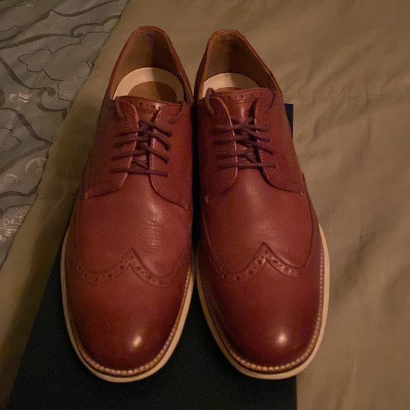 Used Cole Haans original java/Ivory or brown size 12 used with box - Picture 5 of 6